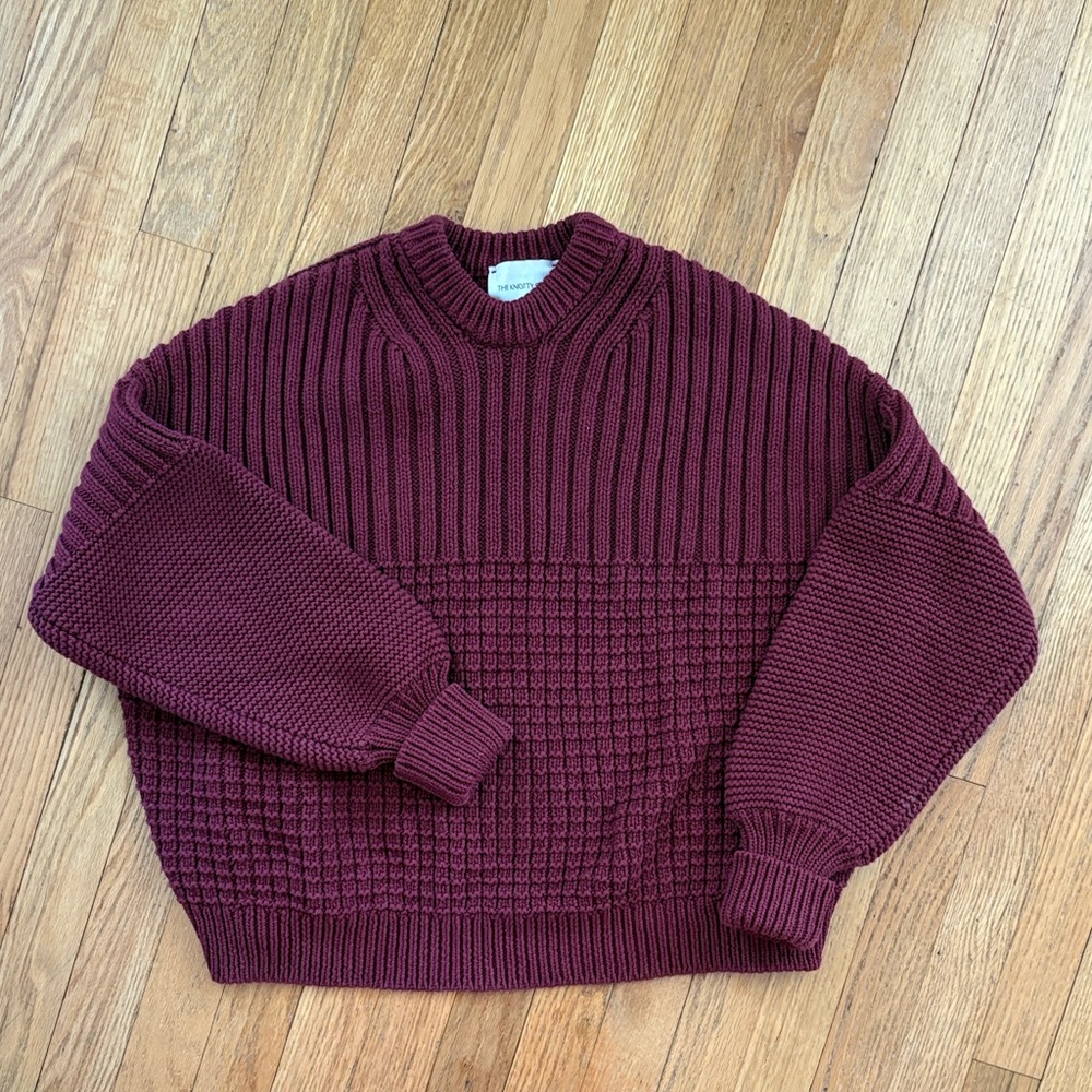 The Knotty Ones Hellebore Delcia Sweater